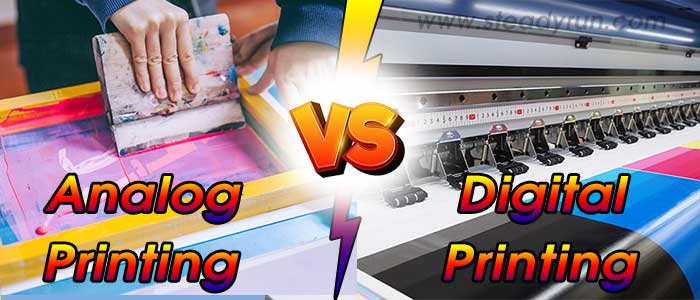 Difference between Analog and Digital Printing