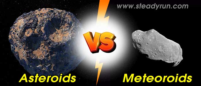 Difference between Asteroids and Meteoroids
