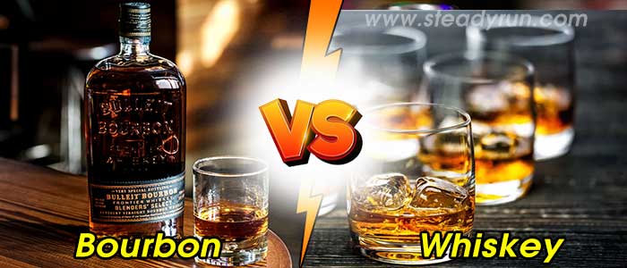 Difference between Bourbon and Whiskey