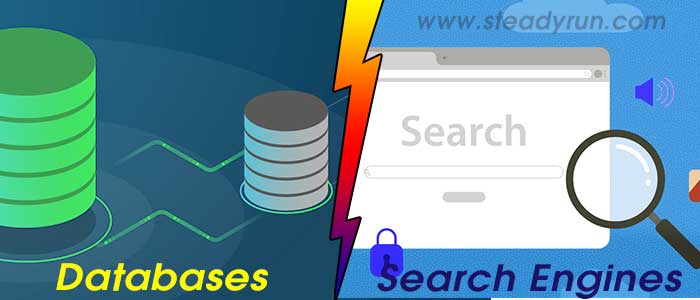 Difference between Databases and Search Engines