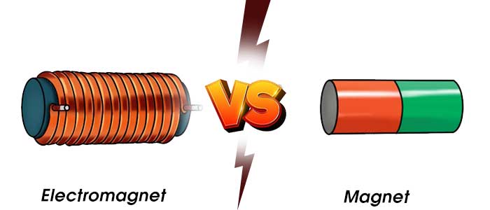 Difference between Electromagnet and Magnet