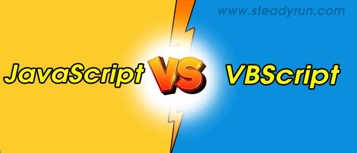 Difference between JavaScript and VBScript
