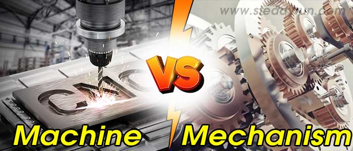 Difference between Machine and Mechanism