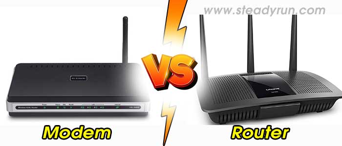 Difference Between Modem and Router Device