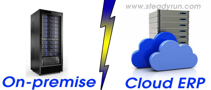 Difference between On-premise and Cloud ERP