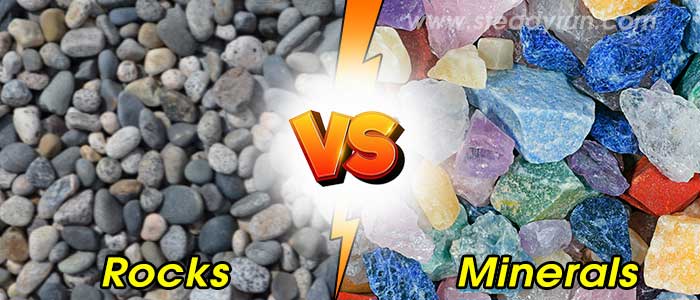 Difference Between Rocks And Minerals Differences