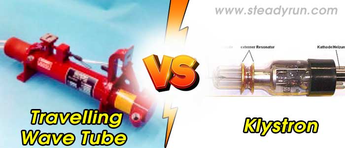 Difference between Travelling Wave Tube and Klystron