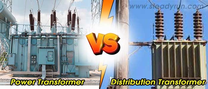 Difference between Power and Distribution Transformer