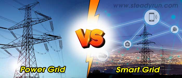Difference between Traditional Power and Smart Grid