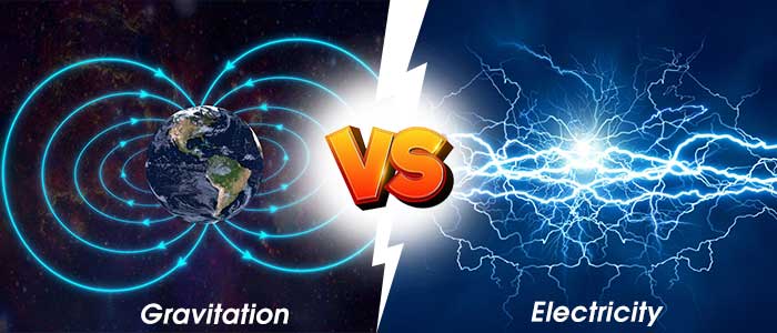 difference-between-gravitation-and-electricity