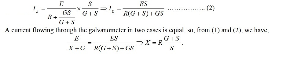 formula substitution method