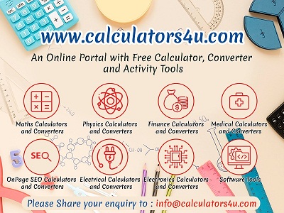Online Calculators & Activities