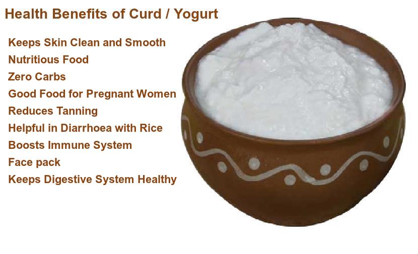 health benefits of curd
