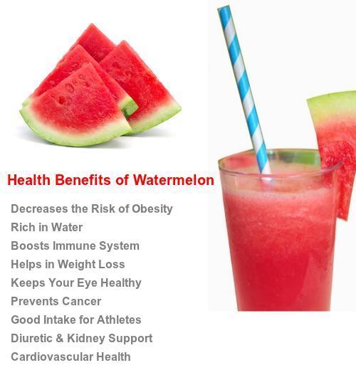 health benefits of watermelon